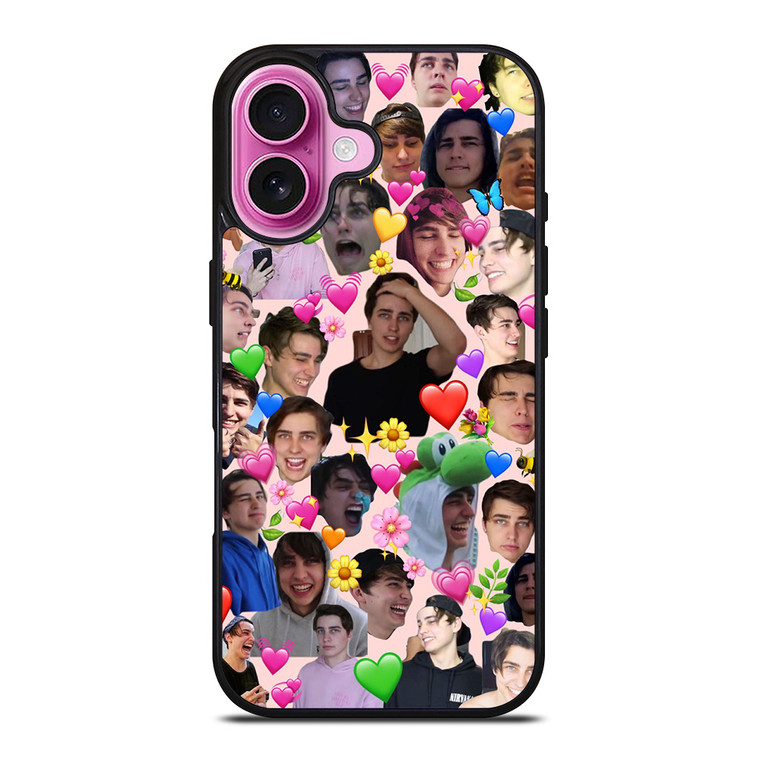 SAM AND COLBY COLLAGE iPhone 16 Plus Case Cover SAM AND COLBY COLLAGE iPhone 16 Plus Case Cover