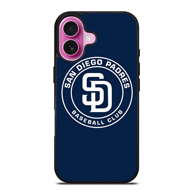 SAN DIEGO PADRES LOGO BASEBALL TEAM ICON iPhone 16 Plus Case Cover
