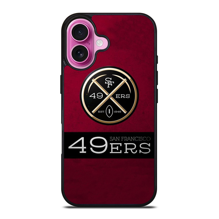 SAN FRANCISCO 49ERS NFL iPhone 16 Plus Case Cover