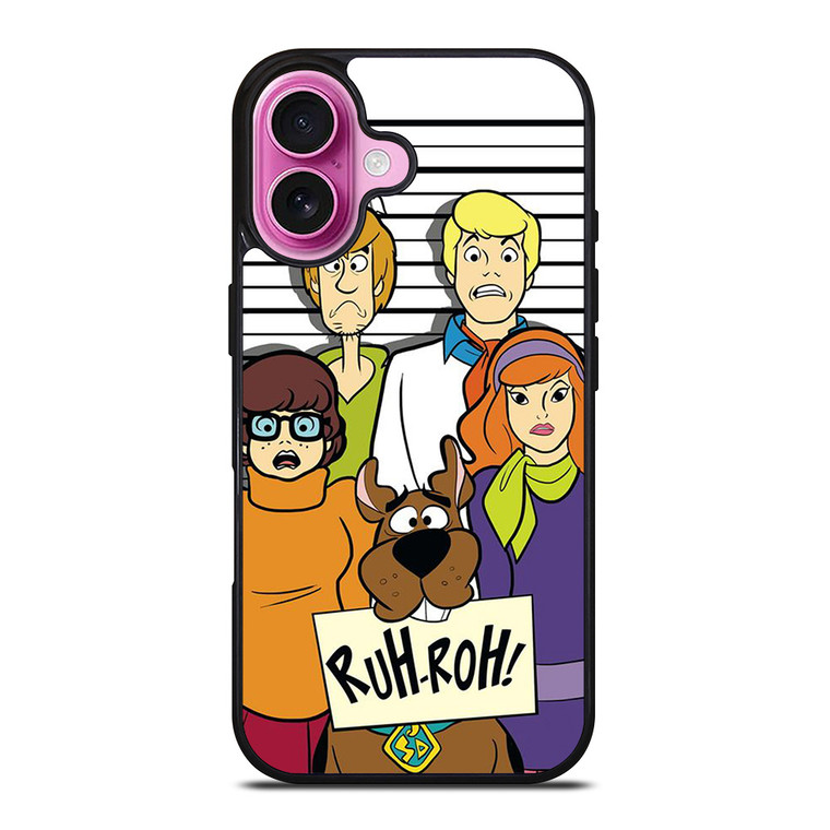 SCOOBY DOO CARTOON RUH ROH iPhone 16 Plus Case Cover SCOOBY DOO CARTOON RUH ROH iPhone 16 Plus Case Cover