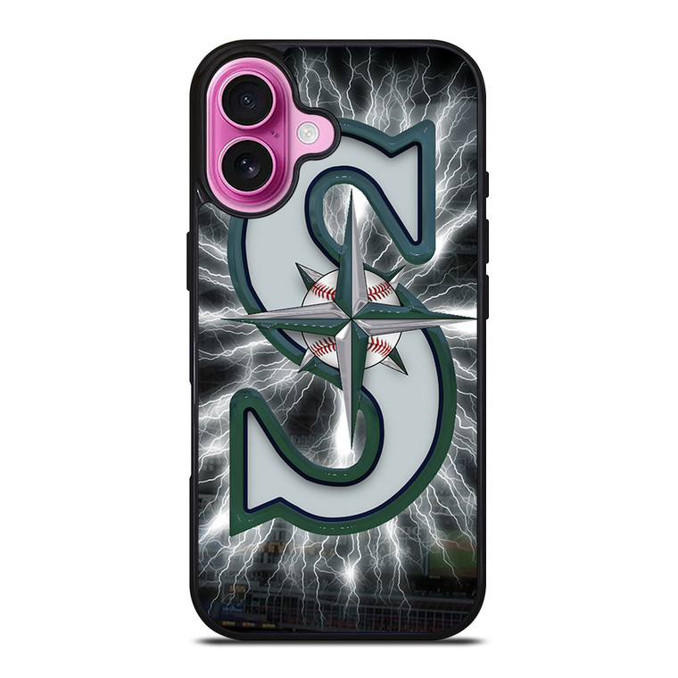 SEATTLE MARINERS LOGO iPhone 16 Plus Case Cover