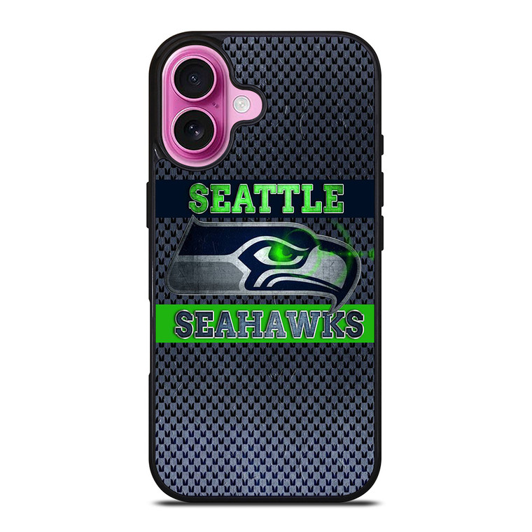 SEATTLE SEAHAWKS NFL iPhone 16 Plus Case Cover SEATTLE SEAHAWKS NFL iPhone 16 Plus Case Cover