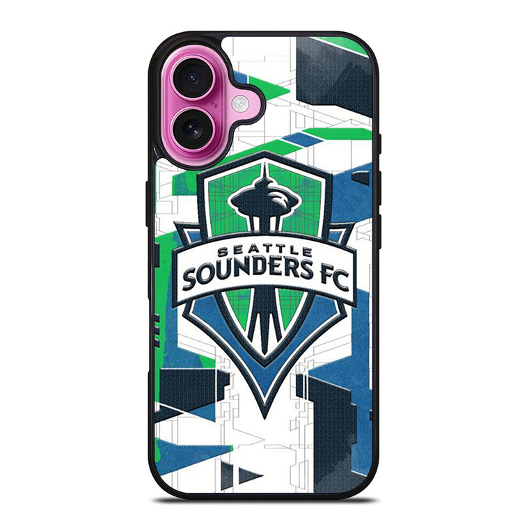 SEATTLE SOUNDERS FC LOGO iPhone 16 Plus Case Cover SEATTLE SOUNDERS FC LOGO iPhone 16 Plus Case Cover