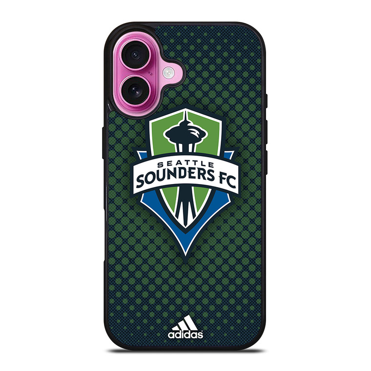 SEATTLE SOUNDERS FC SOCCER MLS ADIDAS iPhone 16 Plus Case Cover