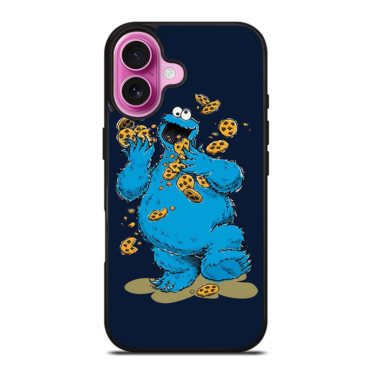 SESAME STREET COOKIE MONSTER iPhone 16 Plus Case Cover