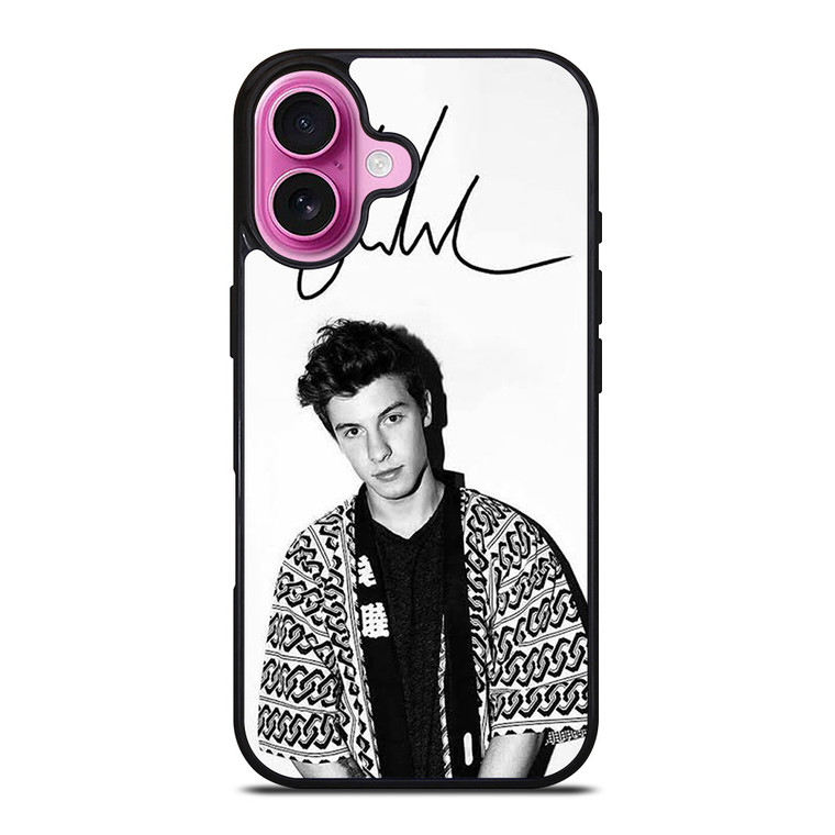 SHAWN MENDES SIGNATURE iPhone 16 Plus Case Cover SHAWN MENDES SIGNATURE iPhone 16 Plus Case Cover