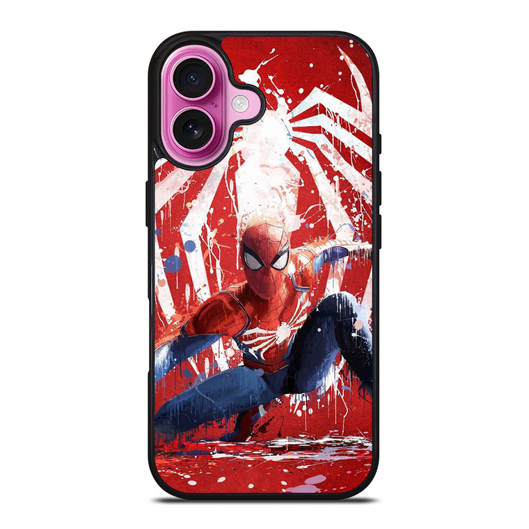 SPIDER MAN AVENGERS ART PAINT iPhone 16 Plus Case Cover SPIDER MAN AVENGERS ART PAINT iPhone 16 Plus Case Cover