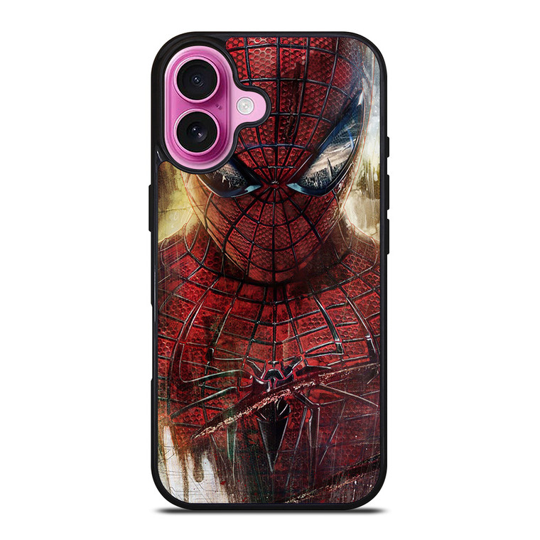 SPIDERMAN ART iPhone 16 Plus Case Cover