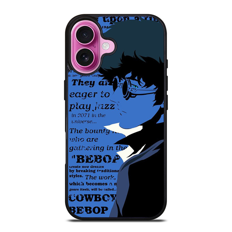 SPIKE SPIEGEL ANIME COWBOY BEBOP iPhone 16 Plus Case Cover