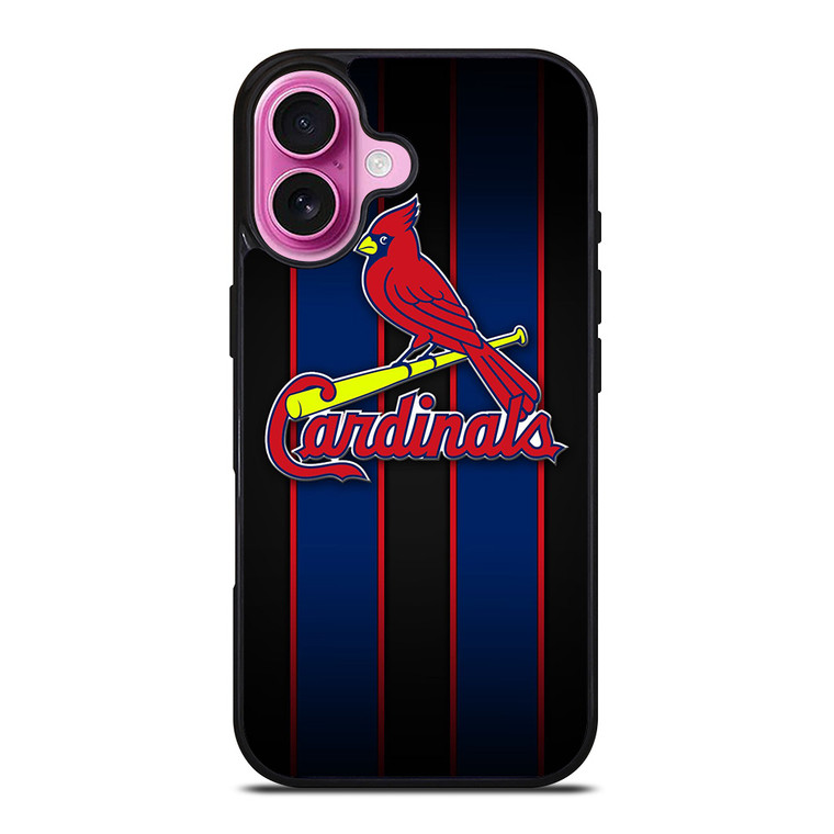 ST LOUIS CARDINALS BASEBALL MLB iPhone 16 Plus Case Cover ST LOUIS CARDINALS BASEBALL MLB iPhone 16 Plus Case Cover