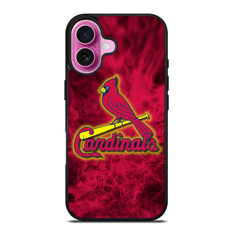 ST LOUIS CARDINALS MLB LOGO iPhone 16 Plus Case Cover ST LOUIS CARDINALS MLB LOGO iPhone 16 Plus Case Cover