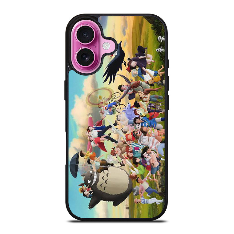 STUDIO GHIBLI CARTOON iPhone 16 Plus Case Cover