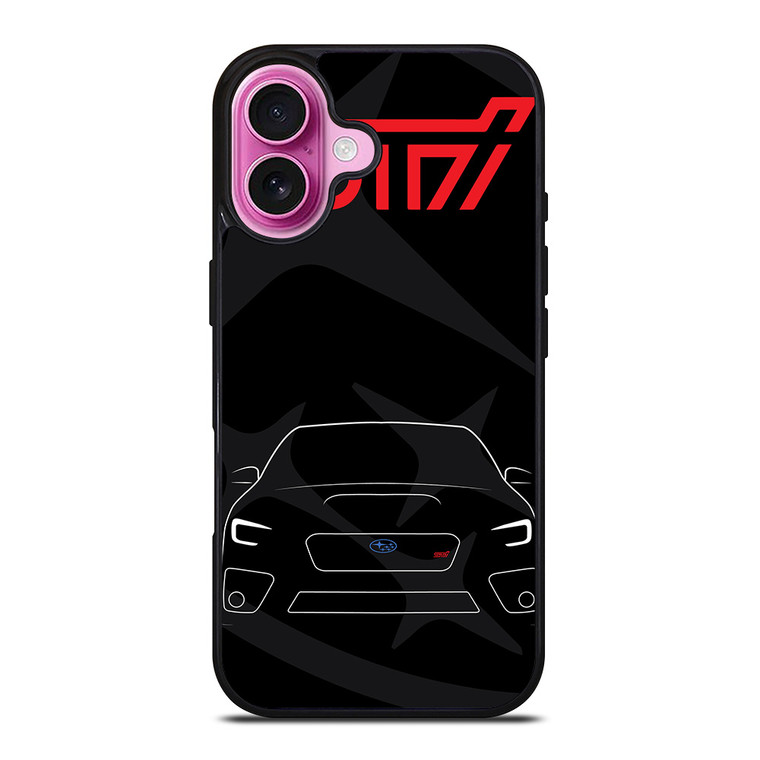 SUBARU STI CAR LOGO iPhone 16 Plus Case Cover SUBARU STI CAR LOGO iPhone 16 Plus Case Cover