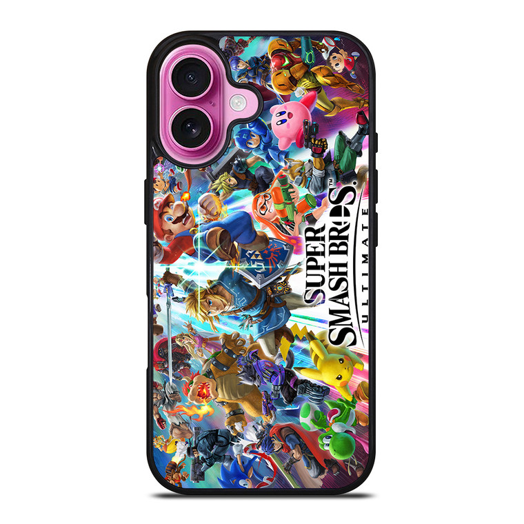 SUPER SMASH BROS GAME 2 iPhone 16 Plus Case Cover SUPER SMASH BROS GAME 2 iPhone 16 Plus Case Cover