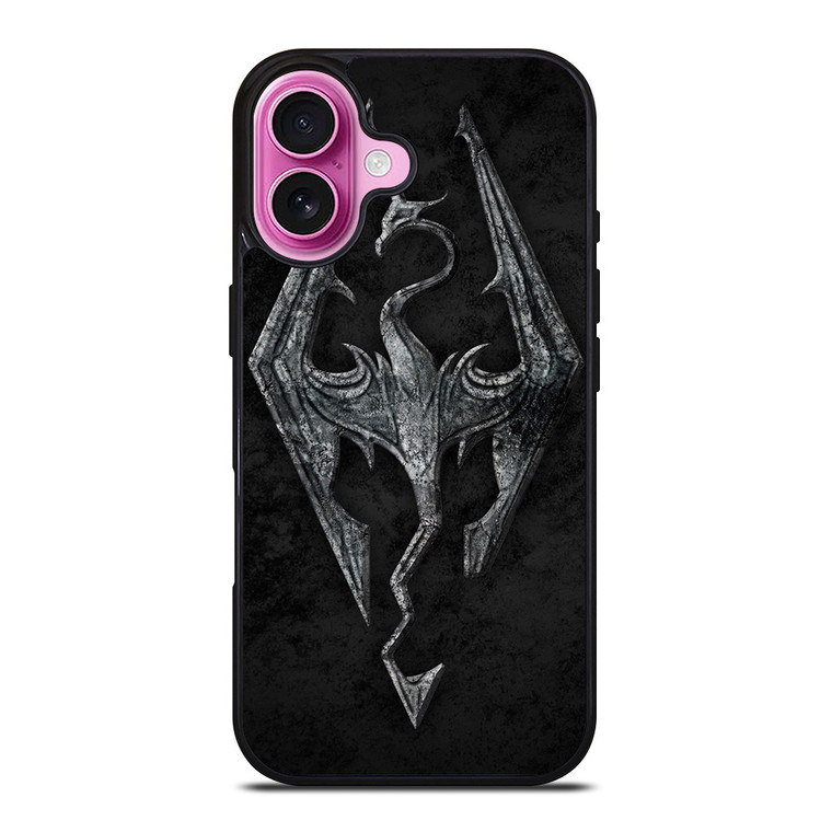 THE ELDER SCROLLS V SKYRIM EMBLEM iPhone 16 Plus Case Cover