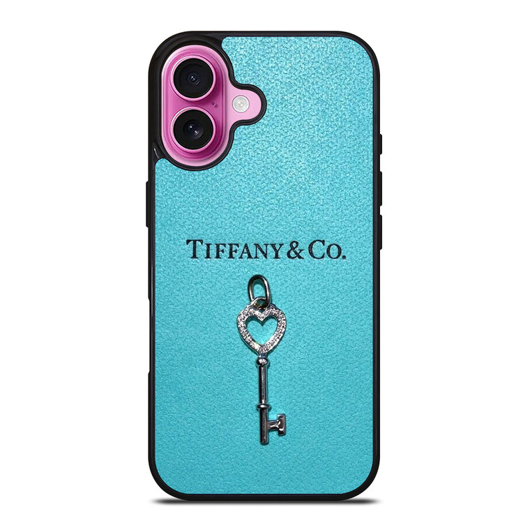 TIFFANY AND CO KEY LEATHER iPhone 16 Plus Case Cover