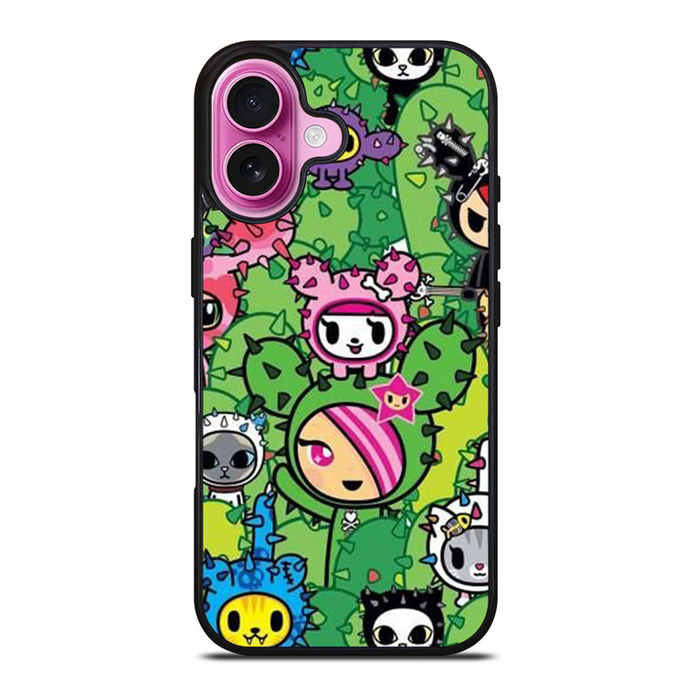 TOKIDOKI DONUTELLA CACTUS  iPhone 16 Plus Case Cover