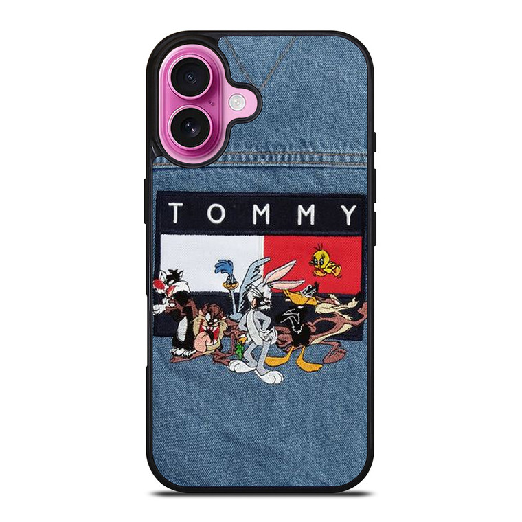 TOMMY HILFIGER JEANS LOONEY TUNES iPhone 16 Plus Case Cover