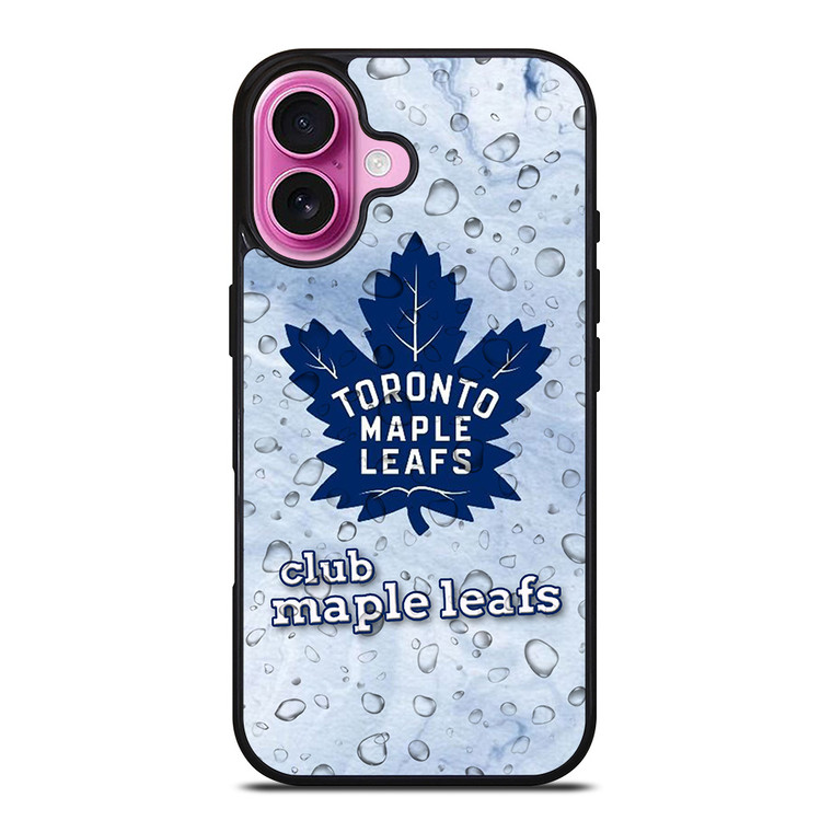 TORONTO MAPLE LEAFS MARBLE LOGO iPhone 16 Plus Case Cover