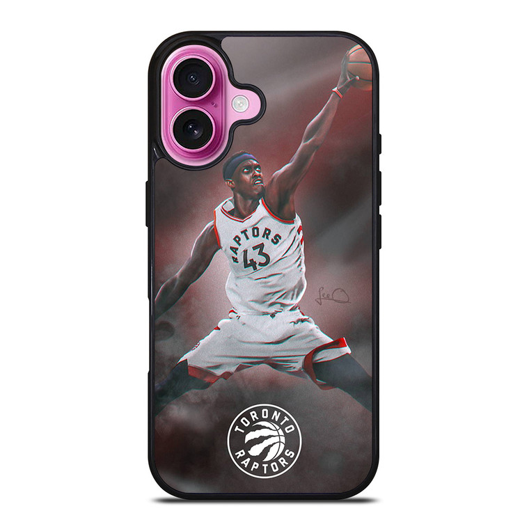 TORONTO RAPTORS PASCAL SIAKAM iPhone 16 Plus Case Cover