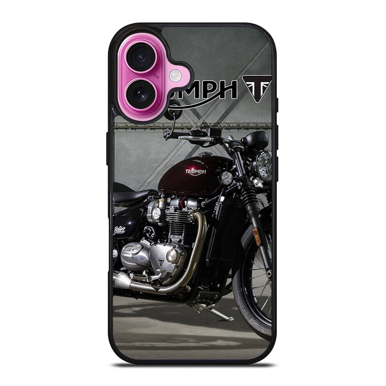TRIUMPH MOTORCYCLE iPhone 16 Plus Case Cover