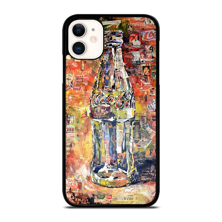 COCA COLA BOTTLE ART iPhone 11 Case Cover