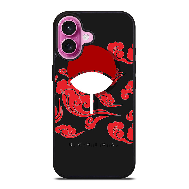 UCHIHA CLAN LOGO iPhone 16 Plus Case Cover