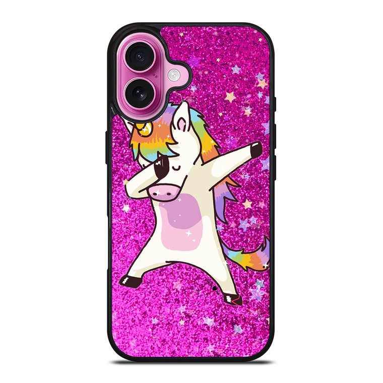 UNICORN DAB PURPLE iPhone 16 Plus Case Cover