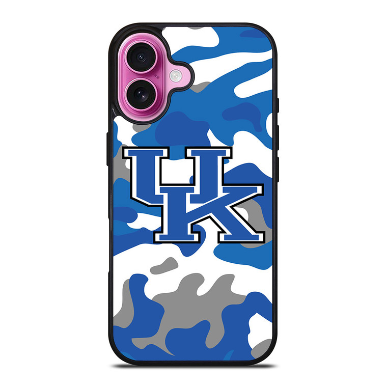 UNIVERSITY OF KENTUCKY CAMO iPhone 16 Plus Case Cover