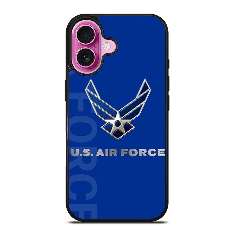 US AIR FORCE LOGO UNITED STATES iPhone 16 Plus Case Cover