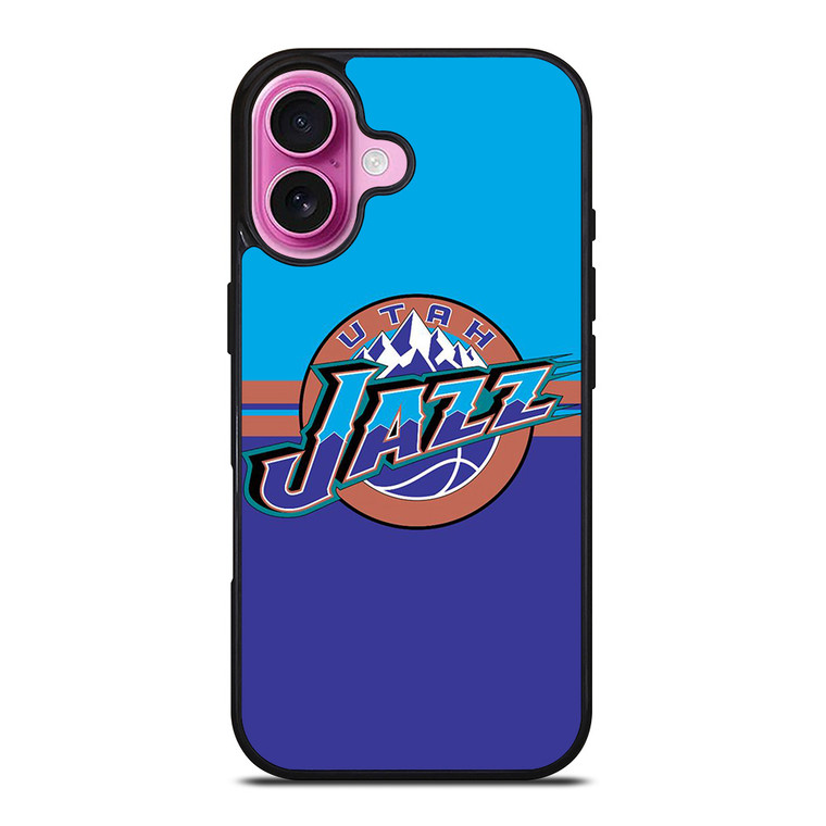 UTAH JAZZ BASKETBALL LOGO iPhone 16 Plus Case Cover UTAH JAZZ BASKETBALL LOGO iPhone 16 Plus Case Cover