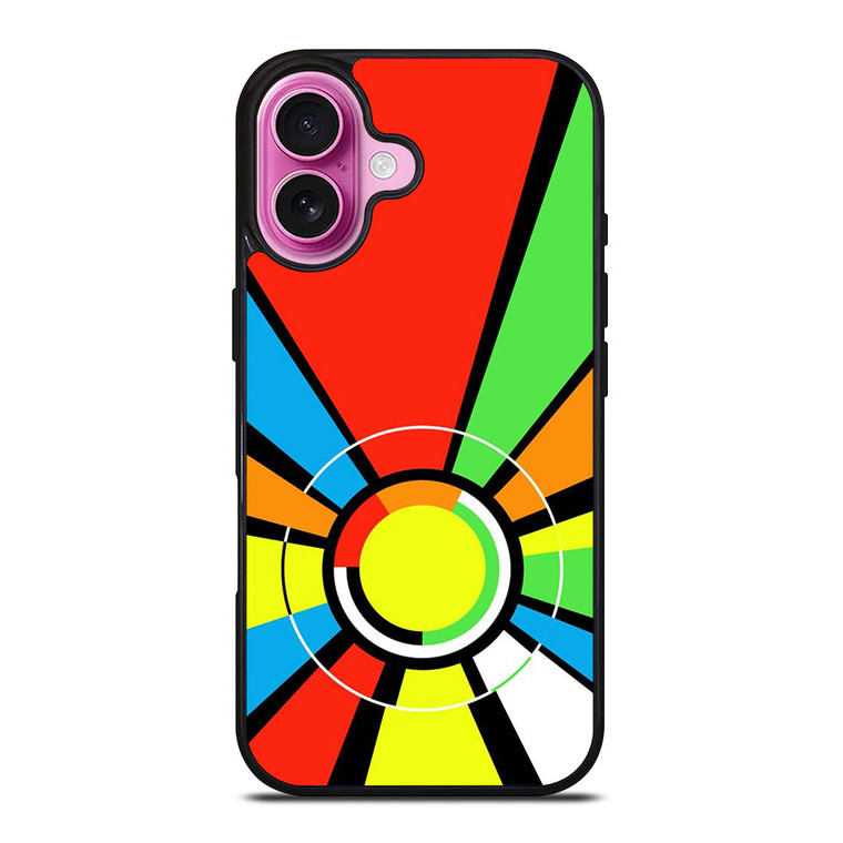VALENTINO ROSSI VR46 HELMET PATTERN iPhone 16 Plus Case Cover