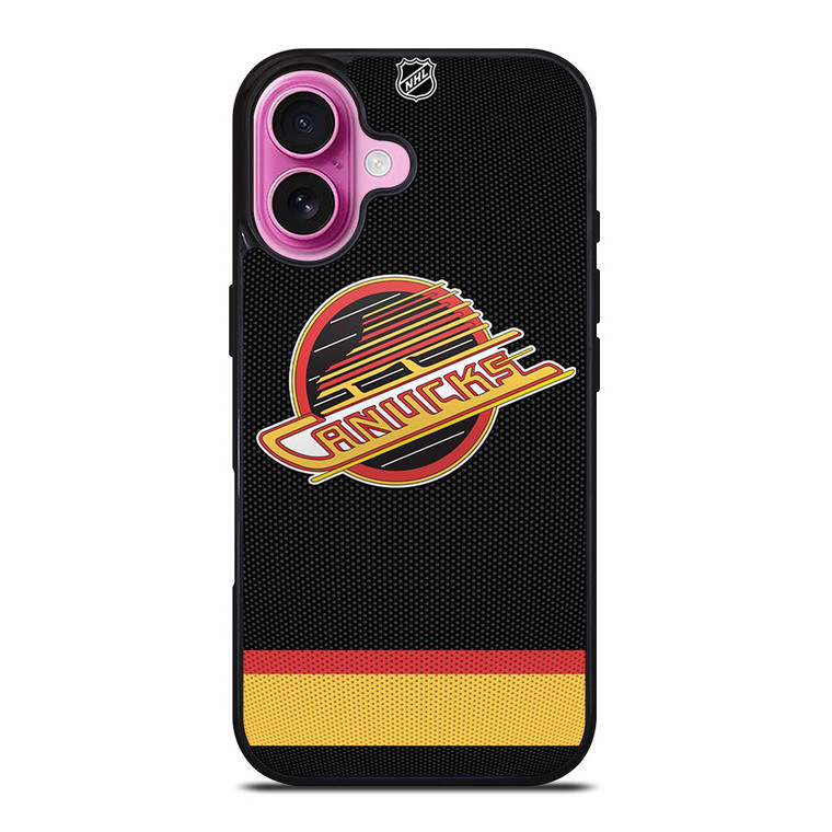 VANCOUVER CANUCKS HOCKEY LOGO NHL iPhone 16 Plus Case Cover