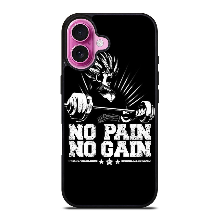 VEGETA QUOTE DRAGON BALL ANIME 2 iPhone 16 Plus Case Cover
