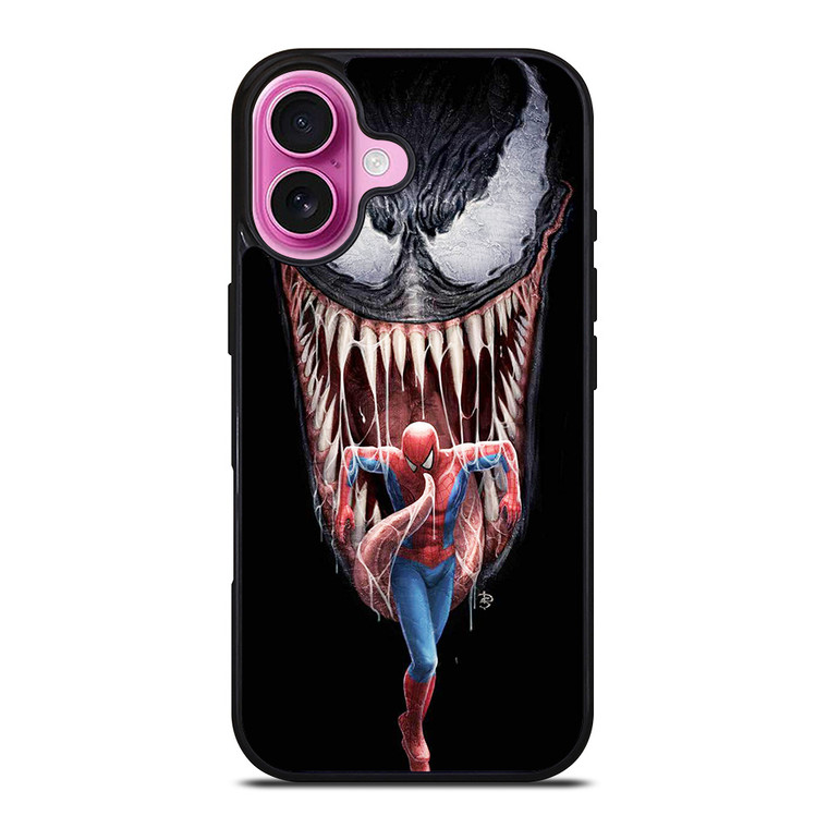 VENOM VS SPIDERMAN iPhone 16 Plus Case Cover