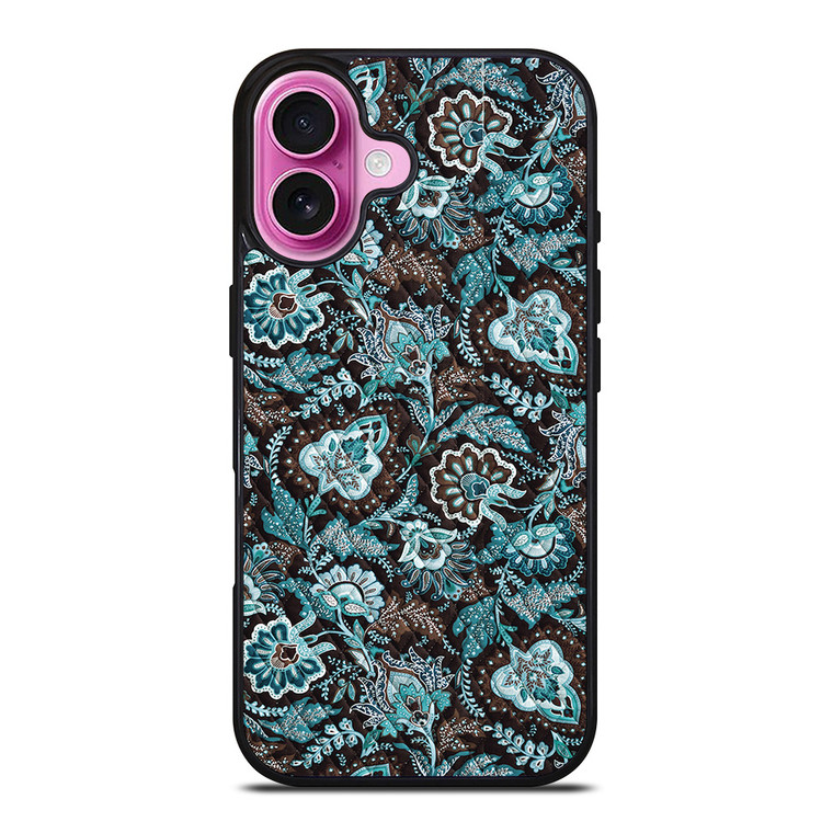 VERA BRADLEY JAVA BLUE iPhone 16 Plus Case Cover