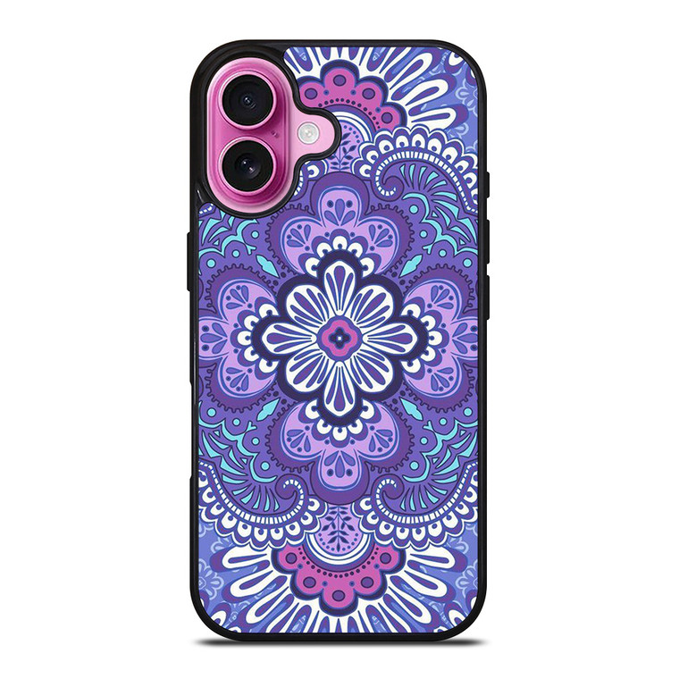 VERA BRADLEY LILAC TAPESTRY iPhone 16 Plus Case Cover