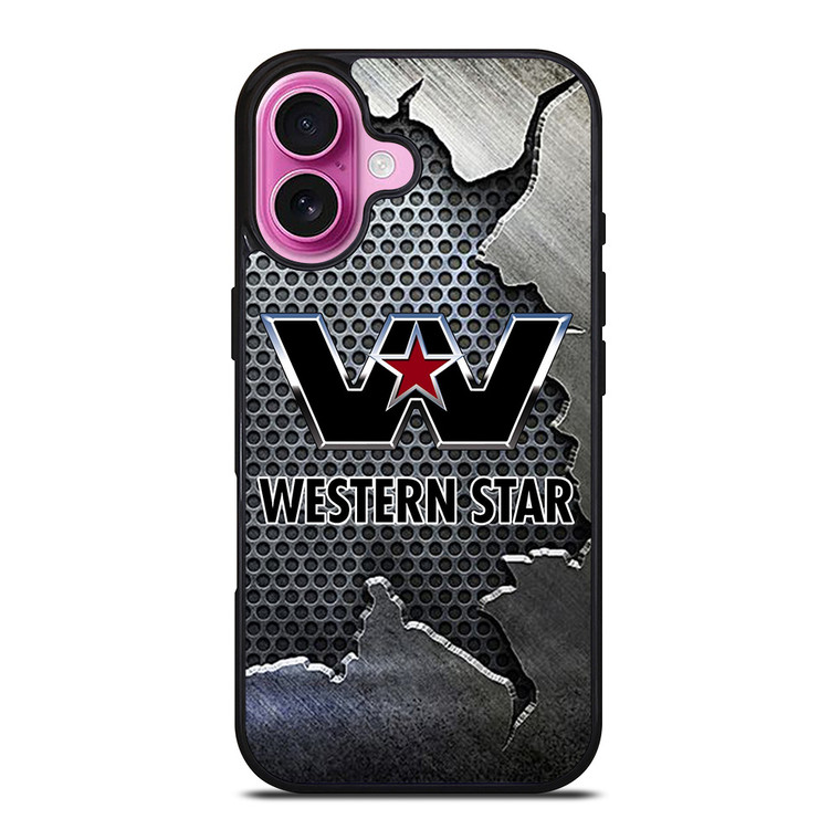 WESTERN STAR METAL LOGO iPhone 16 Plus Case Cover