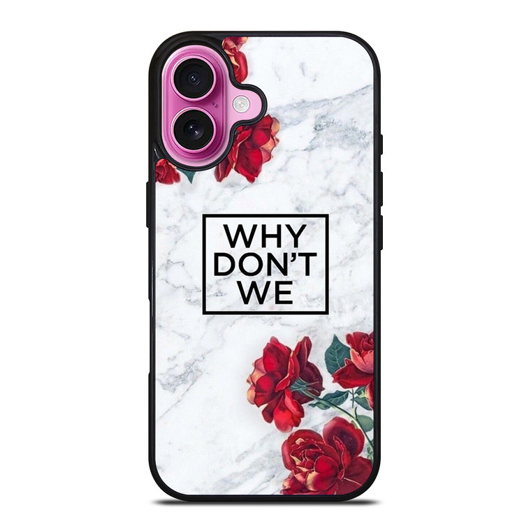 WHY DONT WE ROSE MARBLE iPhone 16 Plus Case Cover WHY DONT WE ROSE MARBLE iPhone 16 Plus Case Cover