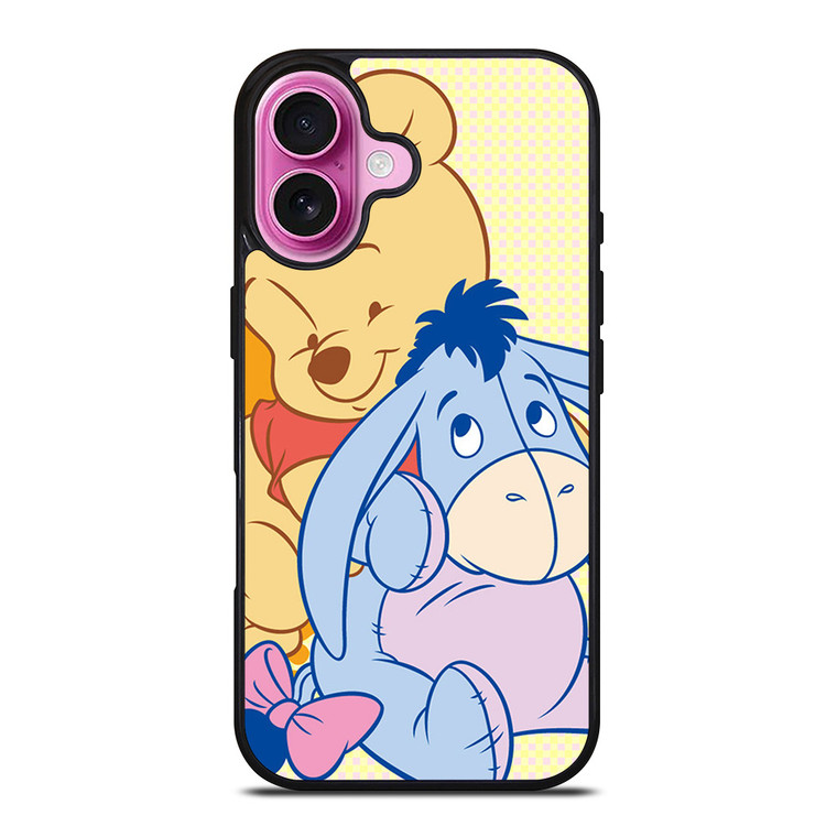 WINNIE THE POOH EEYORE CARTOON iPhone 16 Plus Case Cover