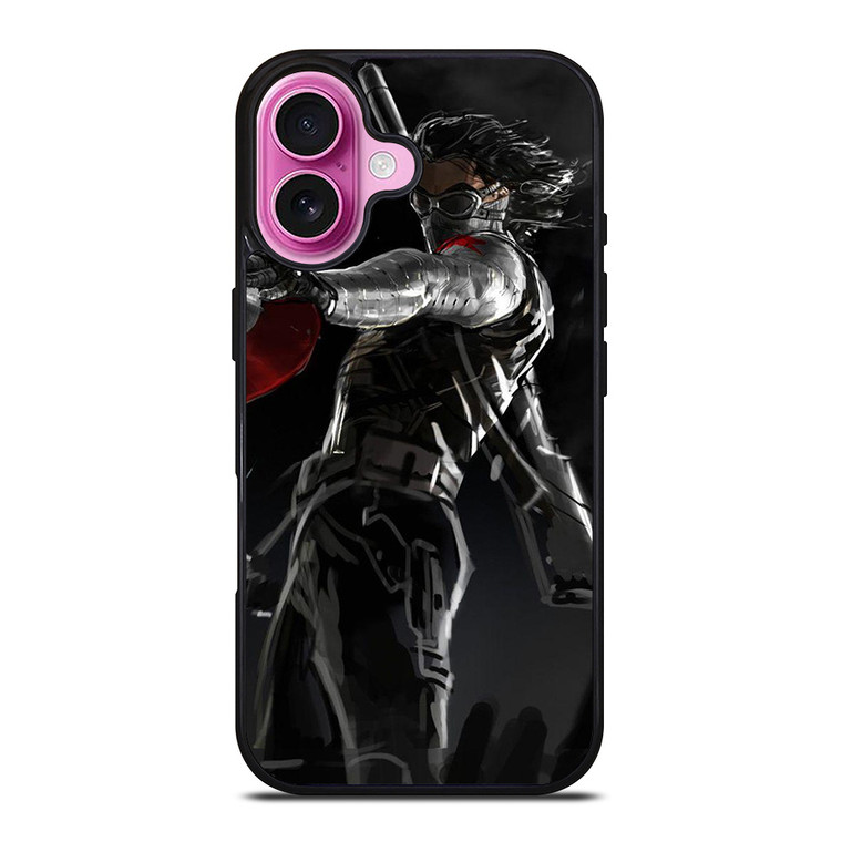 WINTER SOLDIER MARVEL iPhone 16 Plus Case Cover