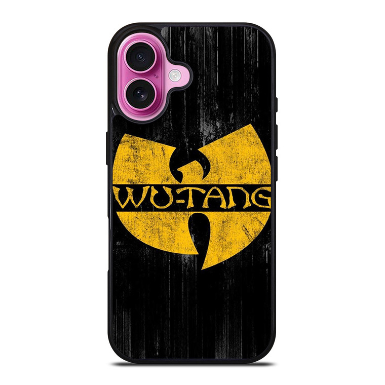 WUTANG CLAN GRUNGE LOGO iPhone 16 Plus Case Cover