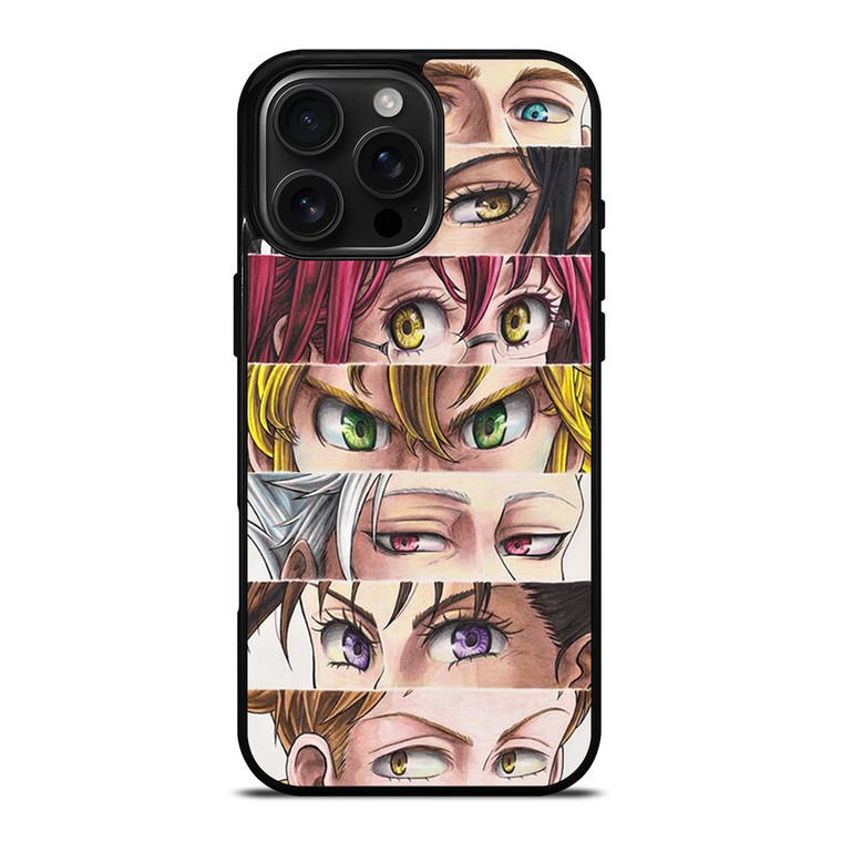 7 SEVEN DEADLY SINS ANIME EYE CHARACTER iPhone 16 Pro Max Case Cover