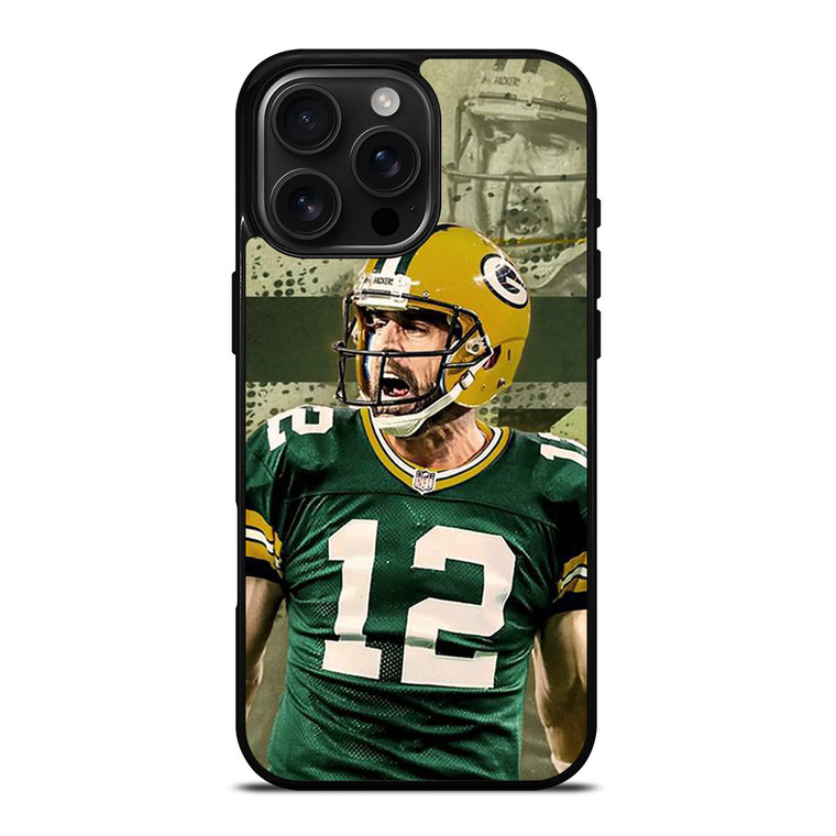AARON RODGERS PACKERS FOOTBALL iPhone 16 Pro Max Case Cover