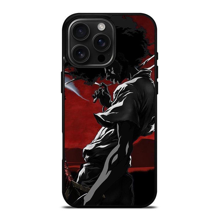 AFRO SAMURAI COOL ANIME iPhone 16 Pro Max Case Cover