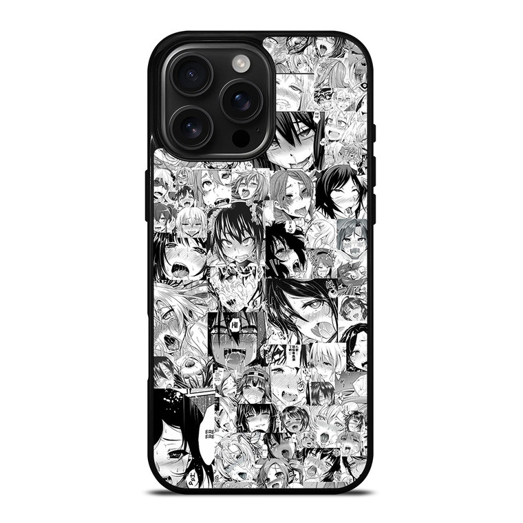 AHEGAO COMIC ANIME iPhone 16 Pro Max Case Cover