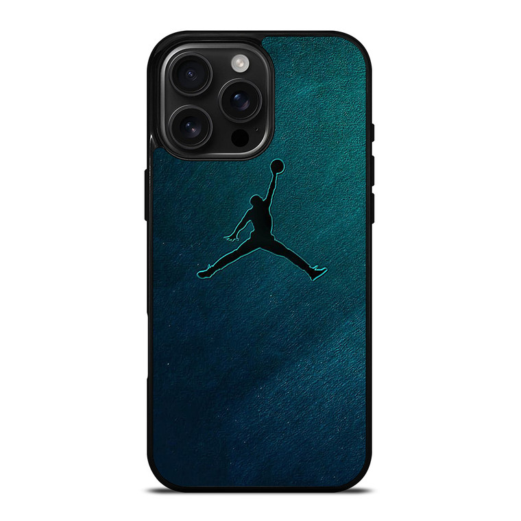 AIR JORDAN LOGO NIKE BLUE iPhone 16 Pro Max Case Cover