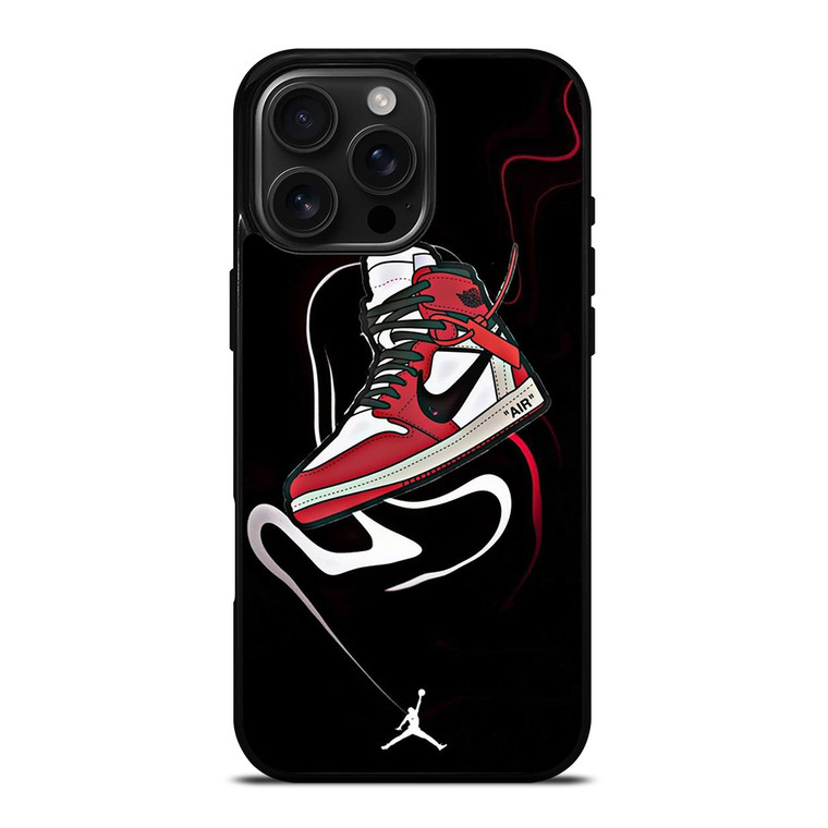 AIR JORDAN NIKE SHOE LOGO iPhone 16 Pro Max Case Cover