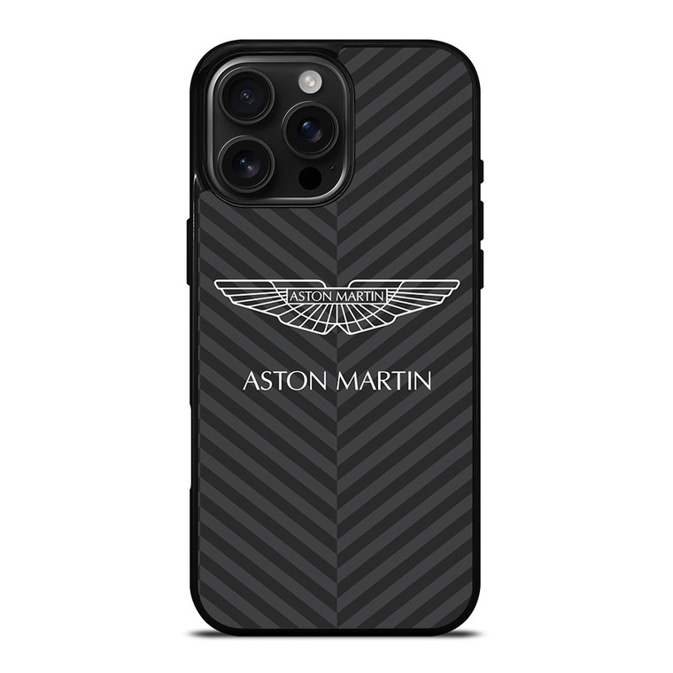 ASTON MARTIN LOGO PATTERN iPhone 16 Pro Max Case Cover