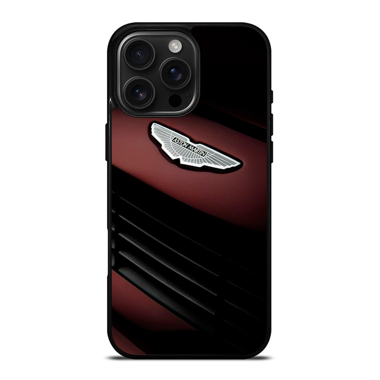 ASTON MARTIN RED CAR LOGO iPhone 16 Pro Max Case Cover